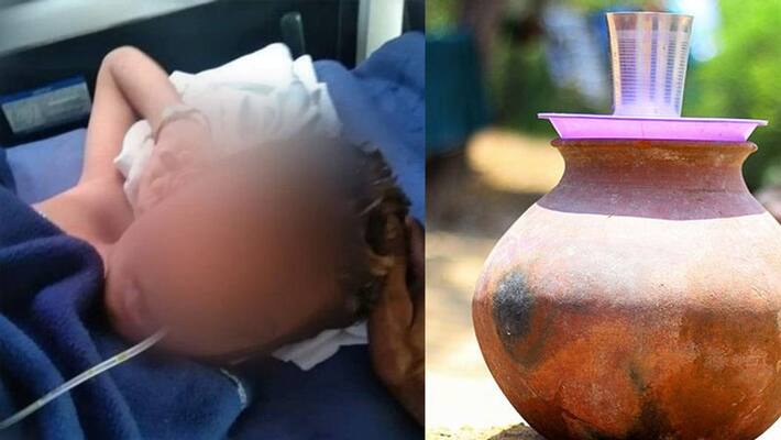 Dalit boy beaten by teacher for drinking water from pot Dalit boy beaten by teacher for drinking water from pot