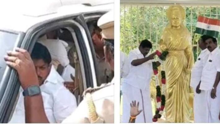 BJP Vice President KP Ramalingam arrested in connection with breaking the lock of Bharat Mata campus in Dharmapuri BJP Vice President KP Ramalingam arrested in connection with breaking the lock of Bharat Mata campus in Dharmapuri