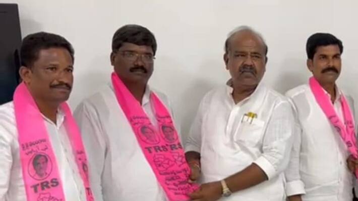 congress leaders from munugode join in trs congress leaders from munugode join in trs
