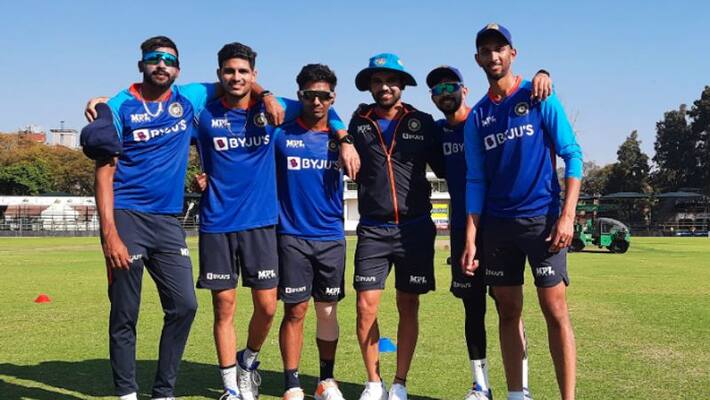 BCCI share pictures 1st day practice of Team India in Zimbabwe tour spb BCCI share pictures 1st day practice of Team India in Zimbabwe tour spb