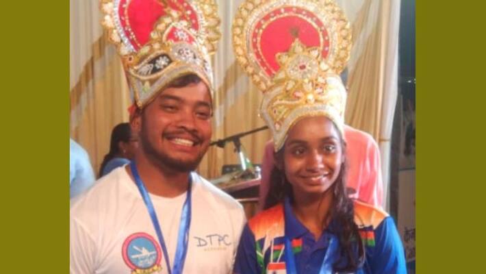 Shikha Chauhan as Rapid Rani for the second time Amit Thapa the Rapid Raja crown Shikha Chauhan as Rapid Rani for the second time Amit Thapa the Rapid Raja crown