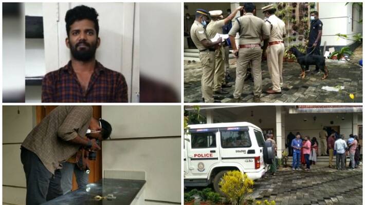 The thief was arrested The thief was arrested