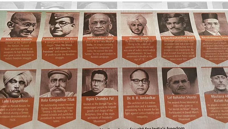 Nehru Out, Savarkar In..karnataka government advertisement Controversy
