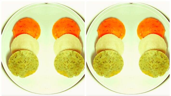 Independence Day 2022 how to make tricolour idli recipe Independence Day 2022 how to make tricolour idli recipe