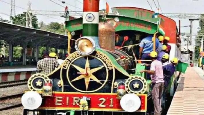 Indian Railways to run worlds oldest working steam train EIR-21 on the occasion of Independence Day 2022 Indian Railways to run worlds oldest working steam train EIR-21 on the occasion of Independence Day 2022