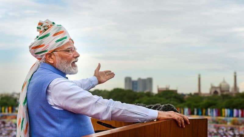 In five vows, Prime Minister Modi envisions the nation's future for the next 25 years.