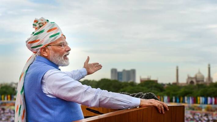 Swantantrta Diwas 2022 Prime Minister Narendra Modi speech Red Fort vva Swantantrta Diwas 2022 Prime Minister Narendra Modi speech Red Fort vva