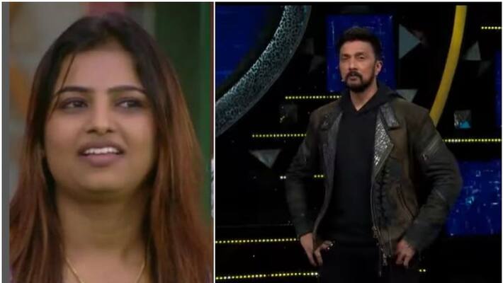 Bigg Boss Ott Kannada Sudeep warns to Sonu Srinivas Gowda sgk Bigg Boss Ott Kannada Sudeep warns to Sonu Srinivas Gowda sgk