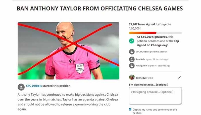 football epl Ban referee Anthony Taylor, demand thousands of livid Chelsea fans; Thomas Tuchel agrees snt