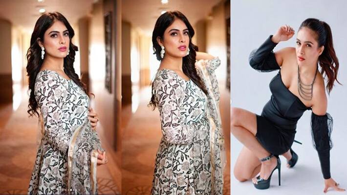 Bhojpuri actress Neha Malik did magic on fans with a traditional look sexy dress rps Bhojpuri actress Neha Malik did magic on fans with a traditional look sexy dress rps