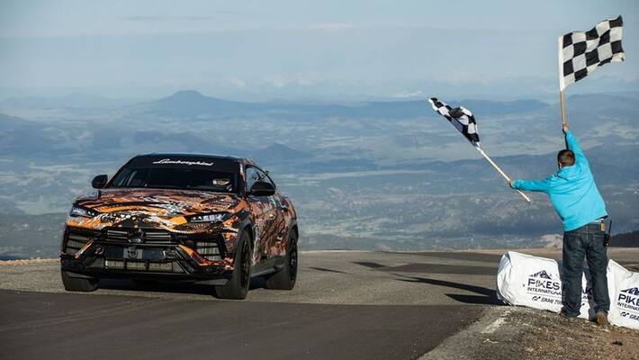 New Lamborghini Urus Claims A New Record At Pikes Peak New Lamborghini Urus Claims A New Record At Pikes Peak