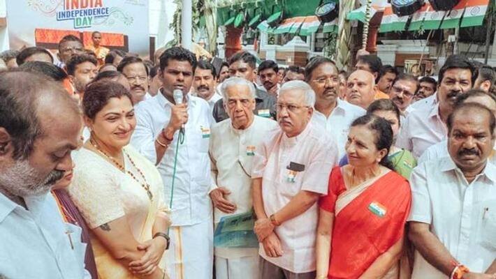 A separate room for BJP legislators to petition people's grievances. Annamalai has announced. A separate room for BJP legislators to petition people's grievances. Annamalai has announced.