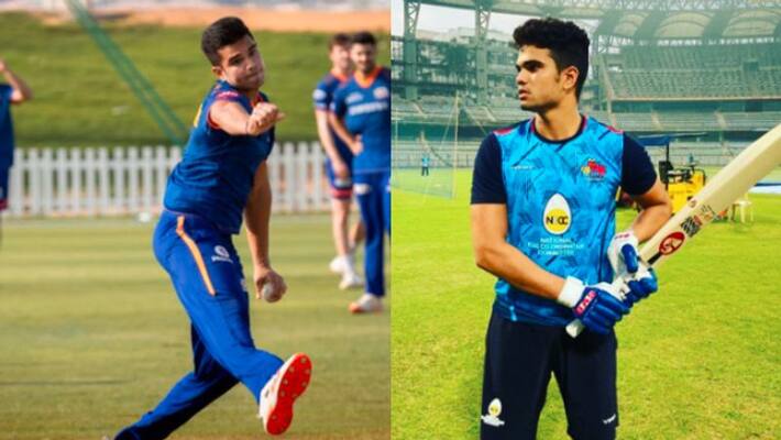 Sachin Tendulkar son Arjun Tendulkar start practice for Goa see video spb Sachin Tendulkar son Arjun Tendulkar start practice for Goa see video spb