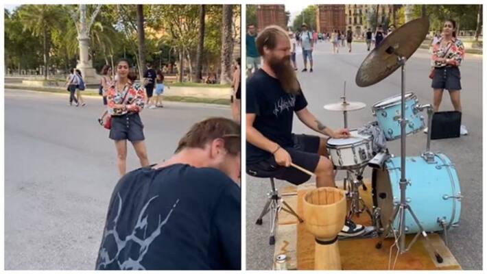 nayanthara who admires the drummer in a glamorous outfit nayanthara who admires the drummer in a glamorous outfit