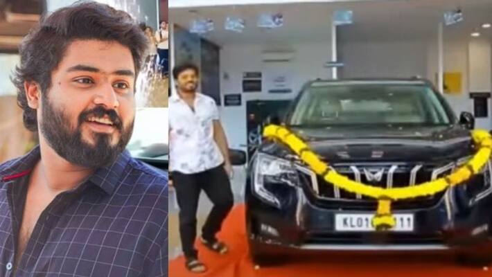 actor gokul suresh buy XUV 700 car actor gokul suresh buy XUV 700 car