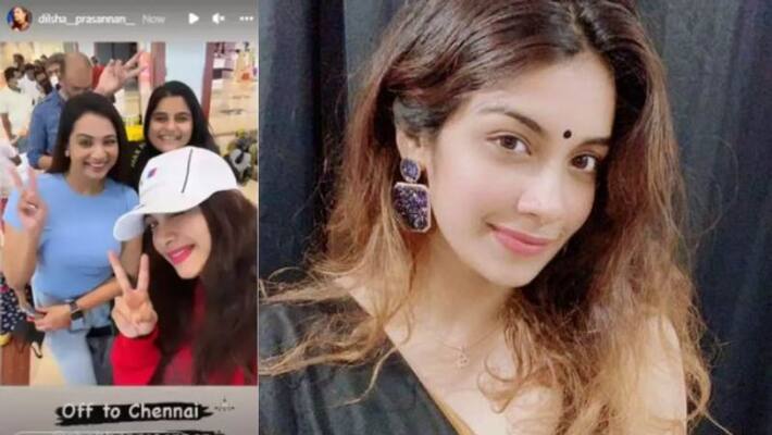 dilsha share photos with kudumbavilakku actress saranya dilsha share photos with kudumbavilakku actress saranya