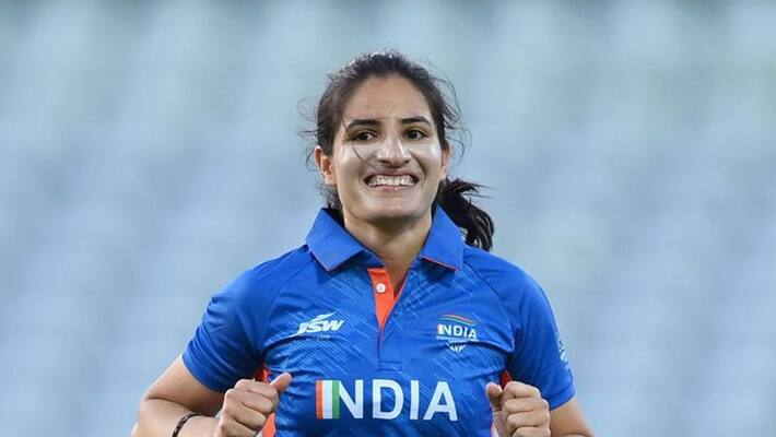 Indian womens cricket renuka singh thakur who got complements from PM Modi mda Indian womens cricket renuka singh thakur who got complements from PM Modi mda