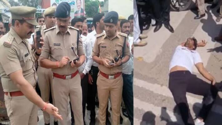 hapur murder accused shot dead outside court policeman also injured hapur murder accused shot dead outside court policeman also injured