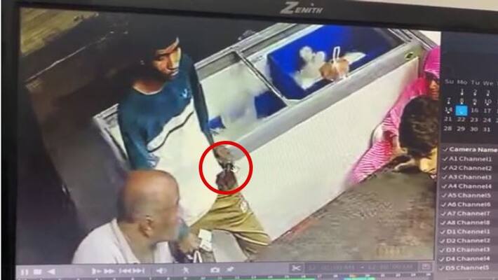 Udaipur news police arrest man with weapon after businessmen complaint about him on basis of CCTV footage sca Udaipur news police arrest man with weapon after businessmen complaint about him on basis of CCTV footage sca