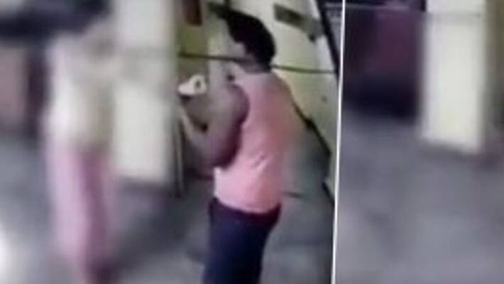 Hostel security guard sexually harassing student horrific incident captured in cctv akb Hostel security guard sexually harassing student horrific incident captured in cctv akb