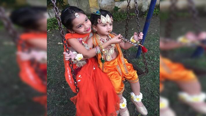 janmashtmi 2022 know how to dress up your baby as Krishna or Radha dva janmashtmi 2022 know how to dress up your baby as Krishna or Radha dva