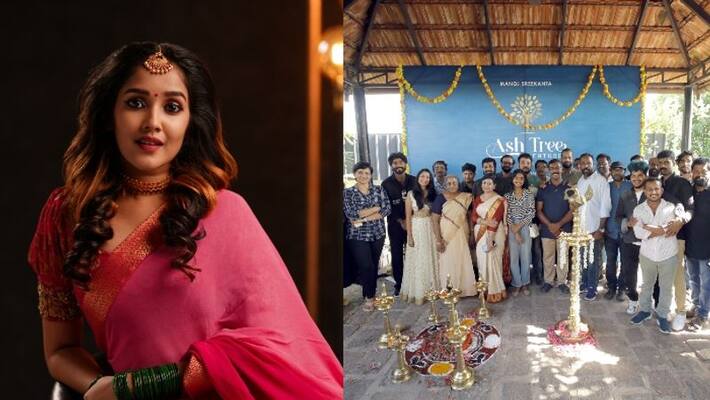 actress anikha surendran new movie oh my darling pooja ceremony actress anikha surendran new movie oh my darling pooja ceremony