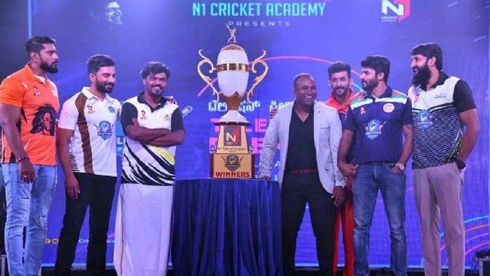 Television Premier League Jersey and Trophy unveiled in Bengaluru kvn Television Premier League Jersey and Trophy unveiled in Bengaluru kvn