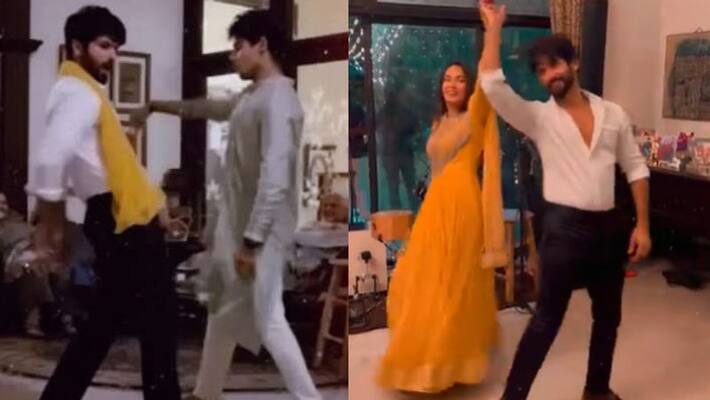 Shahid Kapoor Viral Dance Videos with Ishaan Khatter and wife Mira AKA Shahid Kapoor Viral Dance Videos with Ishaan Khatter and wife Mira AKA