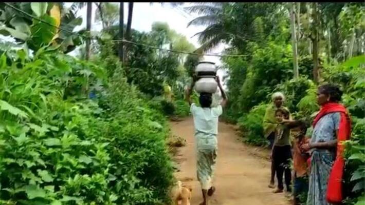 Drinking Water Scarcity in a tribal colony in Wayanand Drinking Water Scarcity in a tribal colony in Wayanand