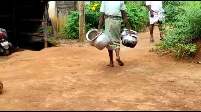 Drinking Water Scarcity in a tribal colony  in Wayanand