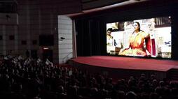 PM Narendra Modi attends special screening of Swaraj Bharat Ke Swatantrata Sangram Ki Samagra Gatha today