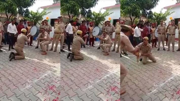 UP Police naagin dance on independence day gets netizens eyes.. caps transferred UP Police naagin dance on independence day gets netizens eyes.. caps transferred