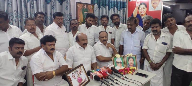 Activists hated the OBS because of its alliance with the DMK... Rajan Chellappa 