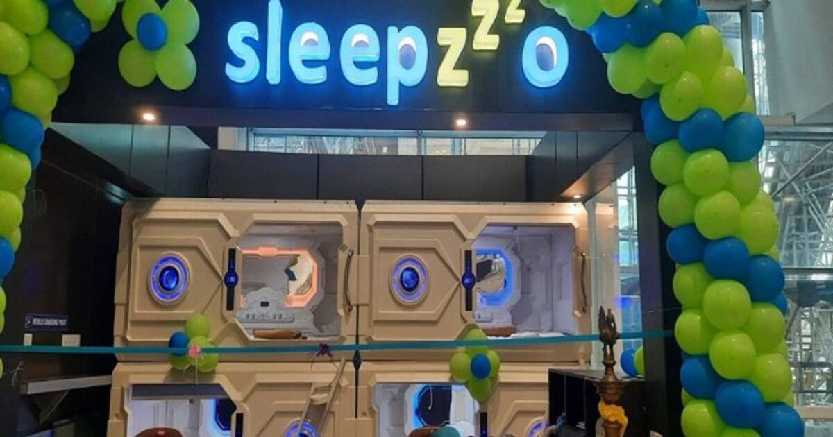 Chennai International Airport gets sleeping pods 'Sleepzo' All you