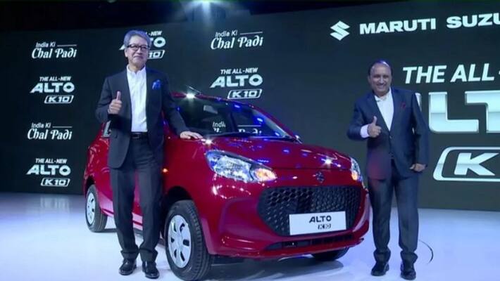 Maruti Suzuki has launched the new Alto K10 hatchback in India today ANP Maruti Suzuki has launched the new Alto K10 hatchback in India today ANP