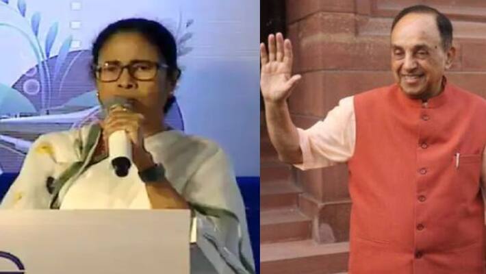 Speculation over the joining of Subramanian Swamy to tmc after his meeting with Mamata Banerjee ANBSS Speculation over the joining of Subramanian Swamy to tmc after his meeting with Mamata Banerjee ANBSS