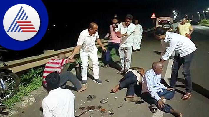 Road accident MLA Sharanu Salagara showed humanity by transporting the injured to the hospital bidar rav Road accident MLA Sharanu Salagara showed humanity by transporting the injured to the hospital bidar rav