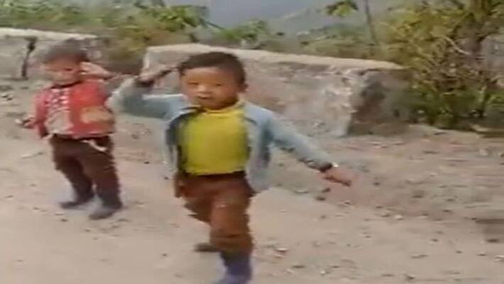 heartwarming video of two little boys saluting an army officer in the cutest way video goes viral apa heartwarming video of two little boys saluting an army officer in the cutest way video goes viral apa