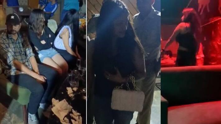 jaipur police raid action on illegal dance and hookah bars many girls with boy kpr jaipur police raid action on illegal dance and hookah bars many girls with boy kpr
