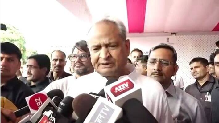 jaipur political news congress cm ashok gehlot target BJP on doing protest in every incident happen in rajasthan state said they left only this work attend DG fest in birla auditorium asc jaipur political news congress cm ashok gehlot target BJP on doing protest in every incident happen in rajasthan state said they left only this work attend DG fest in birla auditorium asc