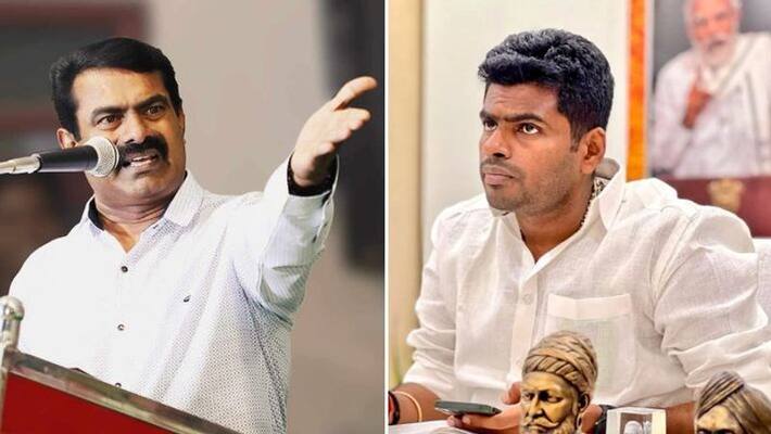 Ntk co ordinator seeman against speech about bjp president annamalai Ntk co ordinator seeman against speech about bjp president annamalai