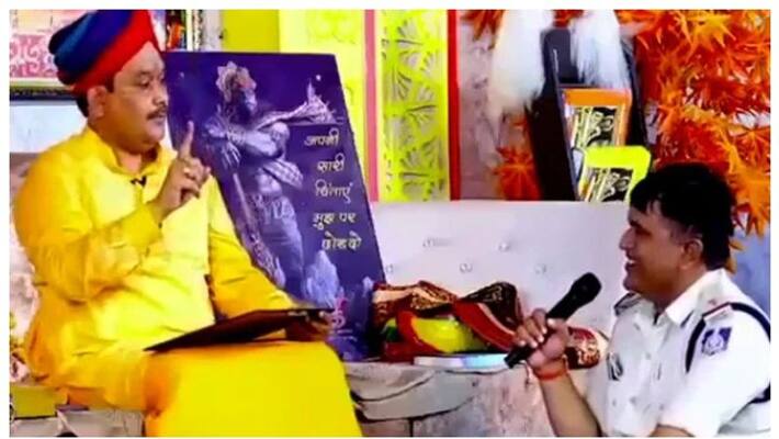 madhya pradesh police officer seek help from godman to solve murder case suspended madhya pradesh police officer seek help from godman to solve murder case suspended