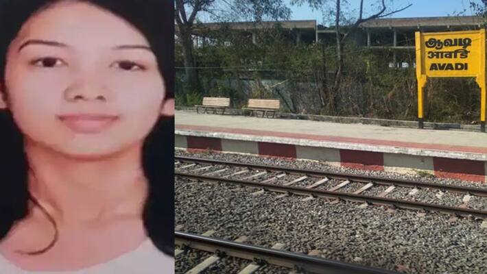 Chennai IIT girl student body recover avadi railway track Chennai IIT girl student body recover avadi railway track