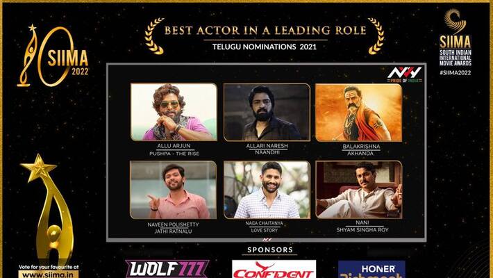 siima 2022 allu arjun balakrishna and four other heroes nominated siima 2022 allu arjun balakrishna and four other heroes nominated