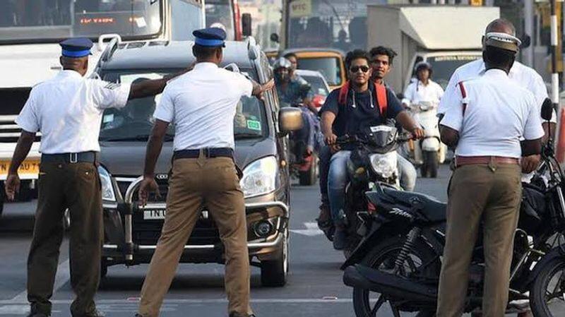 Warning to motorists..Chennai Traffic Police