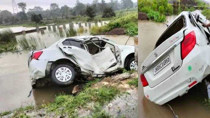 Car accident in Moinabad, two killed Car accident in Moinabad, two killed