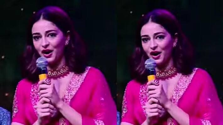 The best team was found with Liger Movie, Ananya Panday gave a speech in Telugu The best team was found with Liger Movie, Ananya Panday gave a speech in Telugu