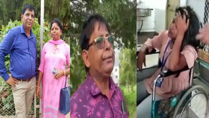 Ex TMC Councilor s Husband Achinta Chakraborty beats woman in Habra ANBSS Ex TMC Councilor s Husband Achinta Chakraborty beats woman in Habra ANBSS