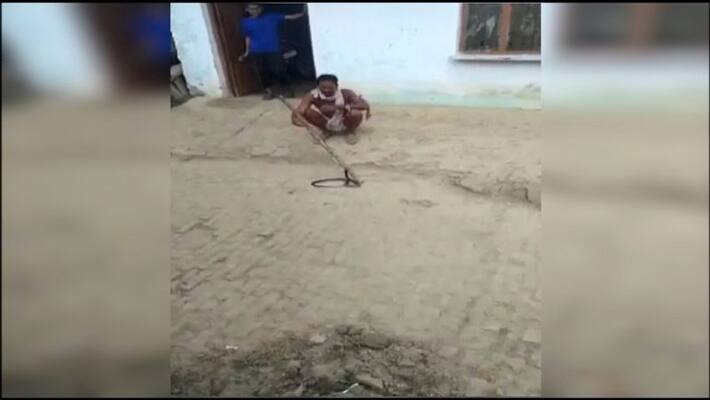 Shahjahanpur Snake game became cause death Shahjahanpur accident happened former head grip loosened Shahjahanpur Snake game became cause death Shahjahanpur accident happened former head grip loosened