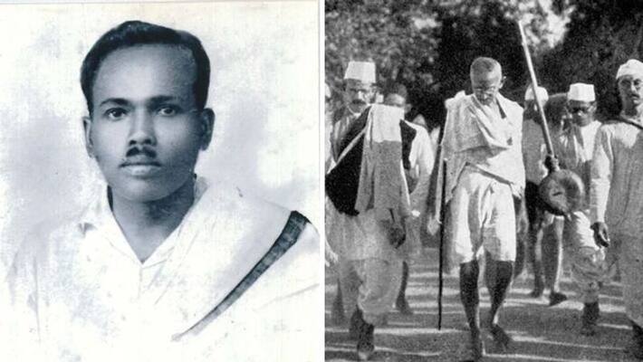 Titusji the only Christian who accompanied Gandhi in his historic Dandi March Titusji the only Christian who accompanied Gandhi in his historic Dandi March